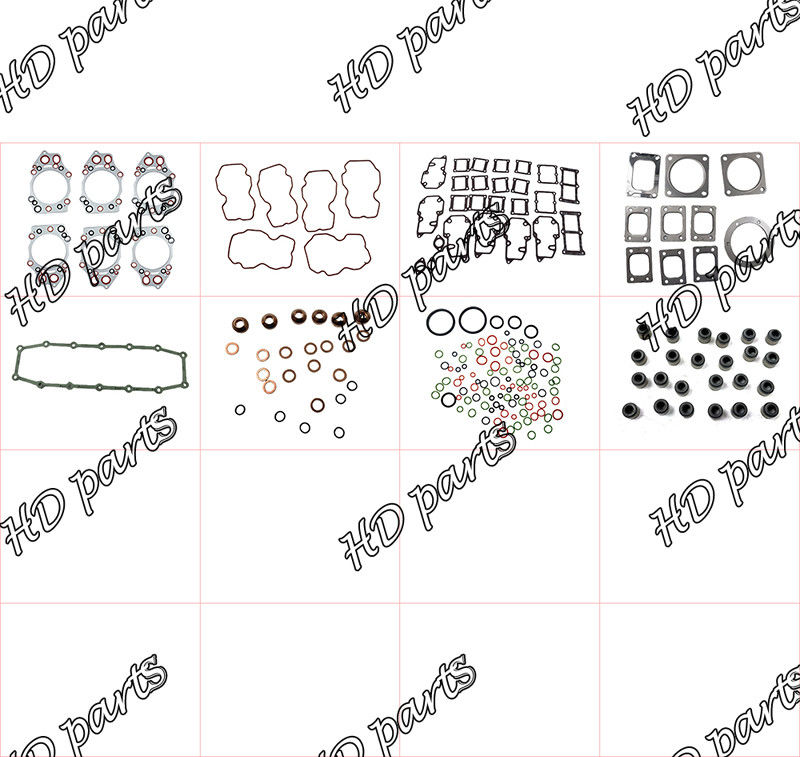 小松エンジンの修理部品セットのための6D140-5ガスケットの修理用キット6261-K1-9900