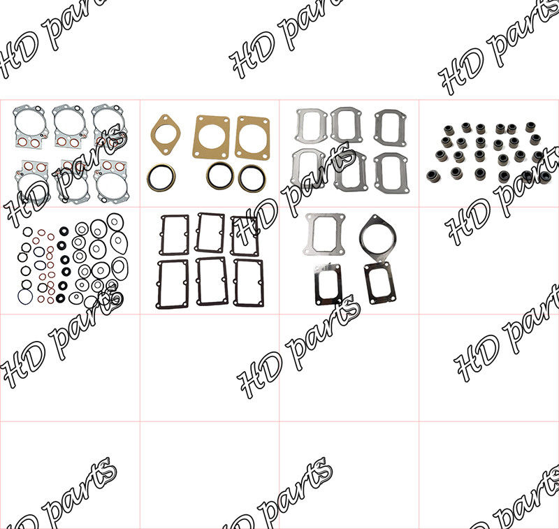 小松エンジンの修理部品セットのための6D170-1ガスケットの修理用キット6162-K1-5000