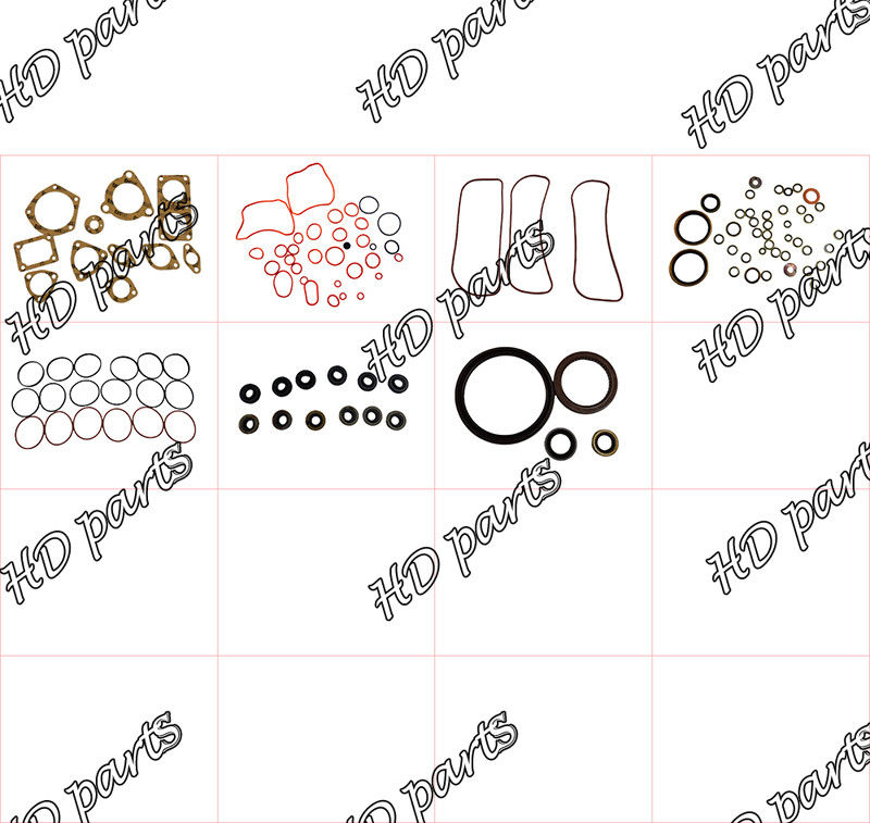 小松エンジンの修理部品セットのための6D140-1ガスケットの修理用キット6212-K2-9901