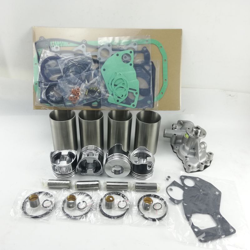 4LE2 改修再建キット 直接注入シリンダーラインナーピストンとピンキット 水ポンプ ガスケットキット  Isuzu エンジン