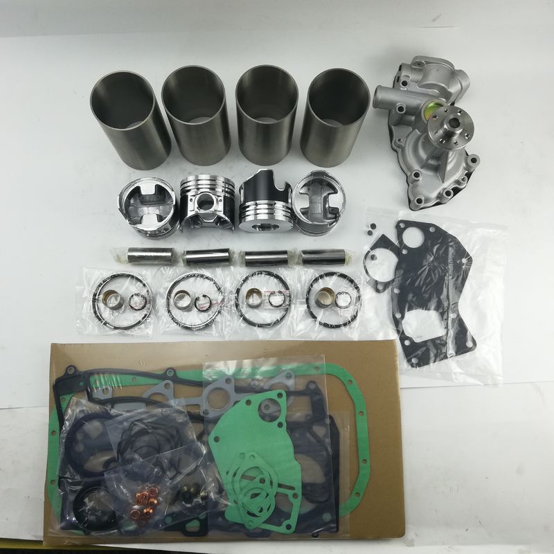 4LE2 改修再建キット 直接注入シリンダーラインナーピストンとピンキット 水ポンプ ガスケットキット  Isuzu エンジン