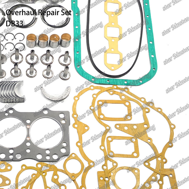 DB33 改修キット シリンダーライナー ピストンキット ガスケットキット バルブシートガイド メインベアリング コン 棒ベアリング ドーサン用