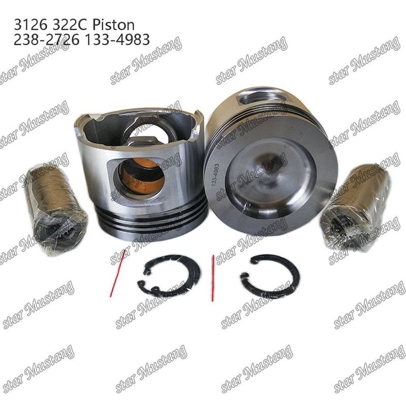 ピストン 3126 322C 燃焼室 74mm 238-2726 133-4983 カタピラー・ディーゼルエンジン部品に適している