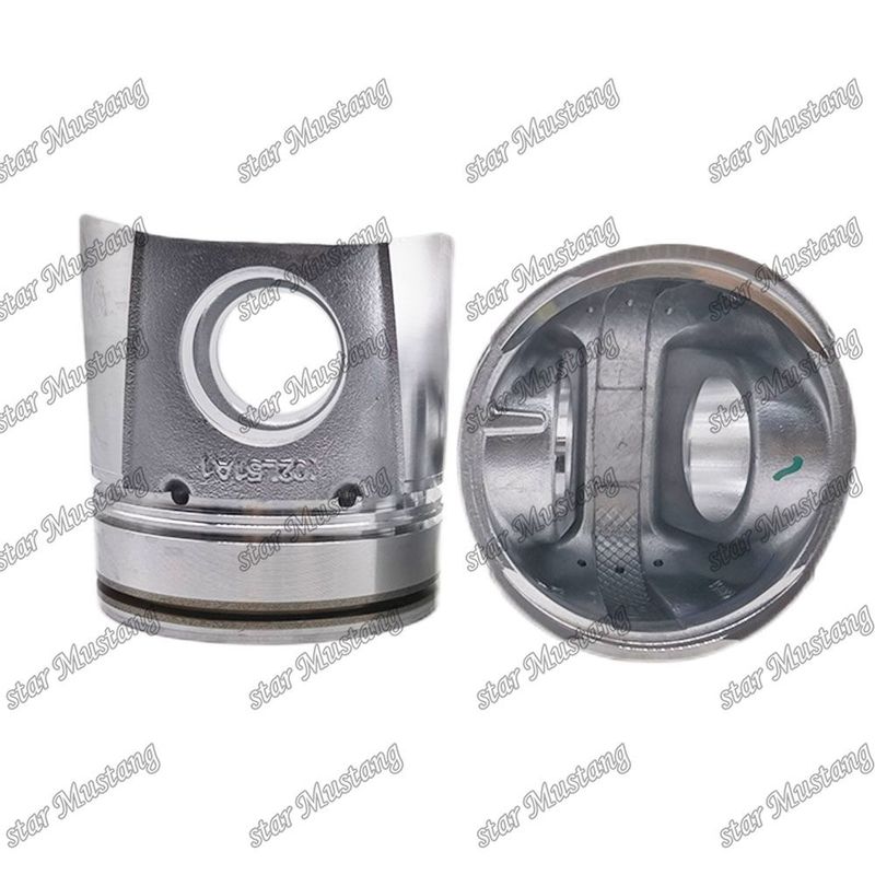 ピストン 4BT 4D102 6BT 6BT5.9 6D102 50mm 燃焼室 6738-31-2110 6738-31-2111 3957795 3807795 カミンズ・コマツー