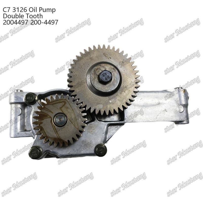 オイルポンプ C7 3126 ダブルギア 2004497 200-4497 CATERPILLAR ディーゼルエンジンの修理部品のために