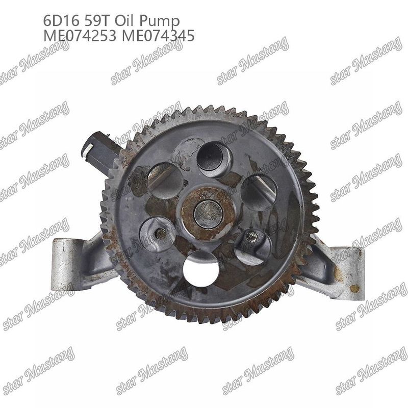 エンジンオイルポンプ 6D16 59 歯 ME074253 ME074345 三?? エンジン用部品