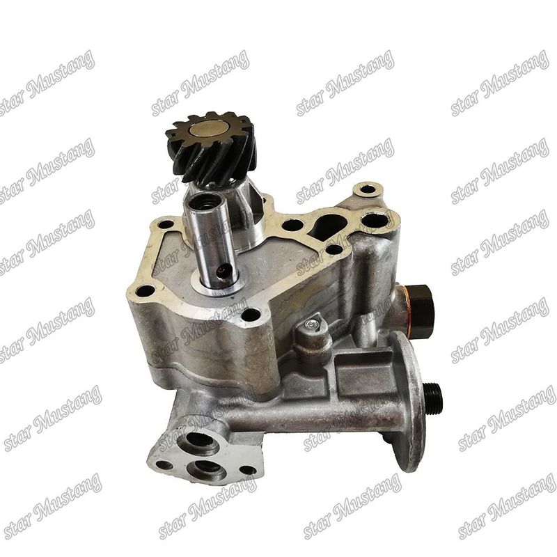 エンジンオイルポンプ 6D31 オールドタイプ SK200-3 ME084586 三?? エンジン用部品