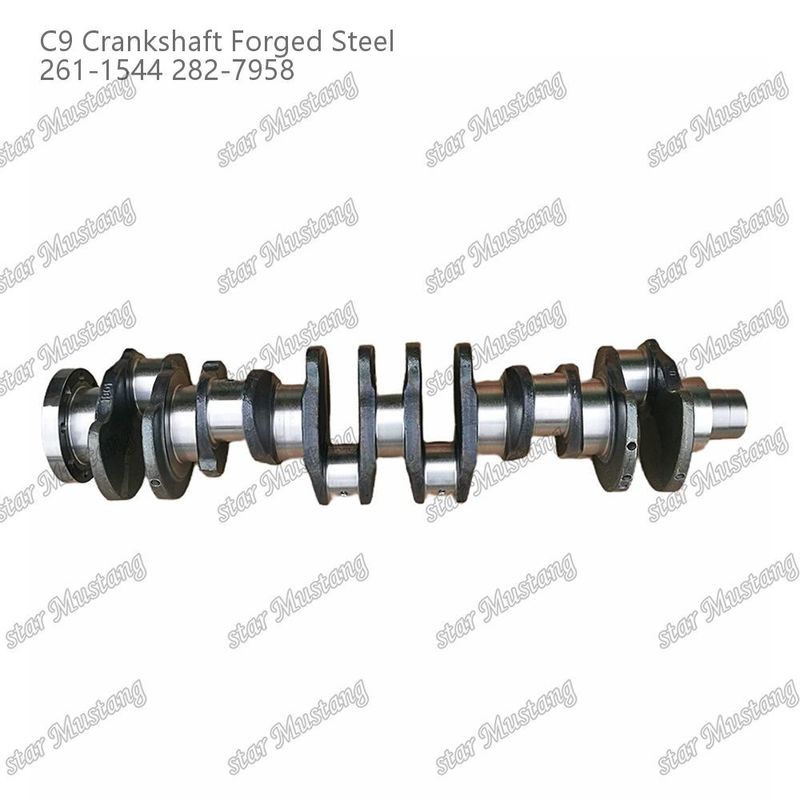 クランクシャフト C9 鍛造鋼 261-1544 282-7958 カタピラー・ディーゼル・エンジンの修理部品