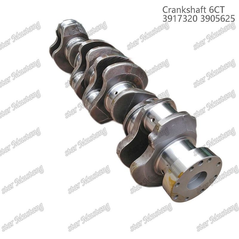 クランクシャフト 6CT 3917320 3905625 カミンズ・ディーゼル・エンジンの修理部品のためのギア付き鍛造鋼