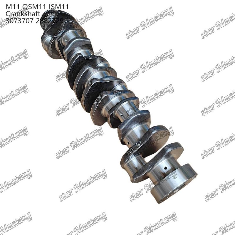 クランクシャフト M11 QSM11 ISM11 鋳造鋼 3073707 2882729 カミンズ・ディーゼル・エンジンの部品用