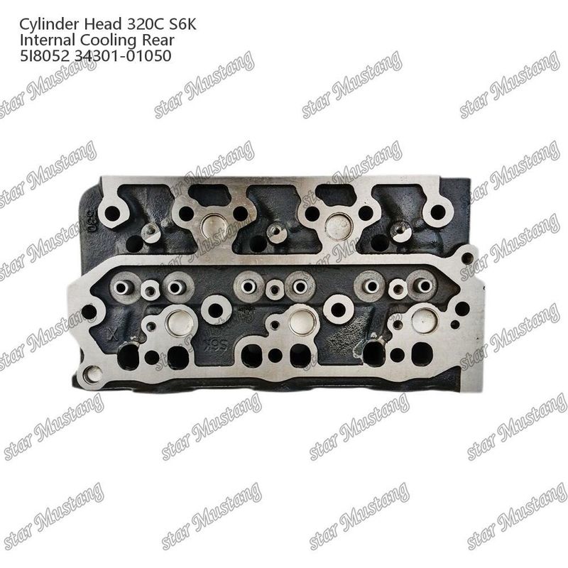 320C S6K エンジンのシリンダーヘッド 内冷却器 後部 5I8052 34301-01050 三?? 向け CAT エンジンのスペアパーツ