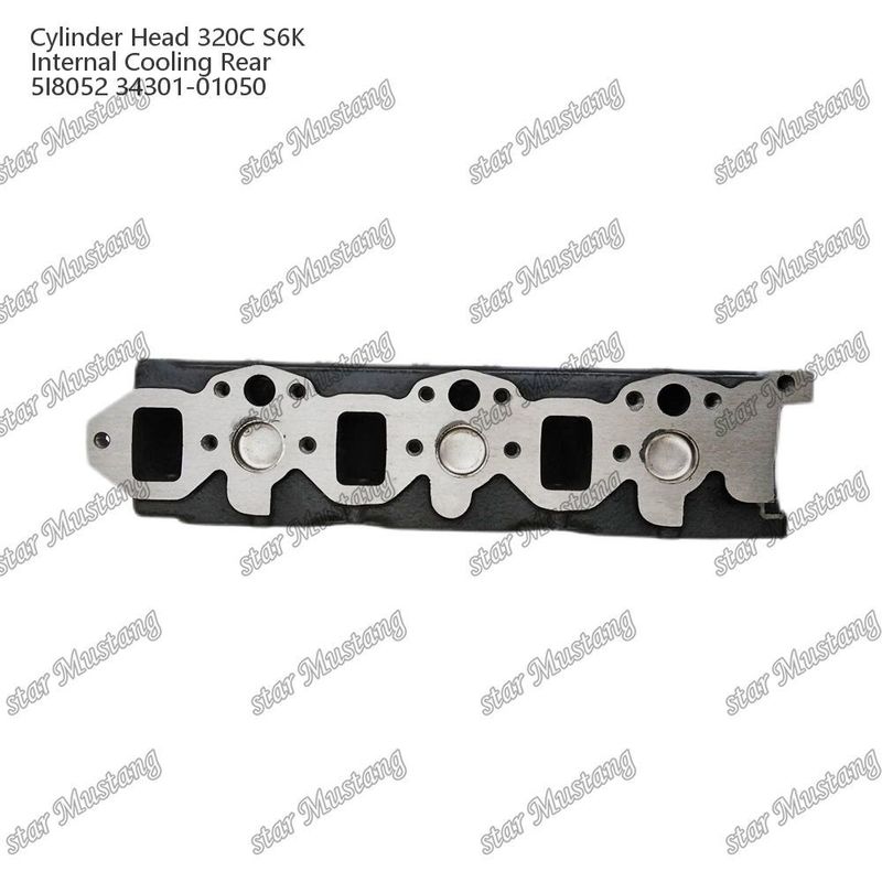 320C S6K エンジンのシリンダーヘッド 内冷却器 後部 5I8052 34301-01050 三?? 向け CAT エンジンのスペアパーツ