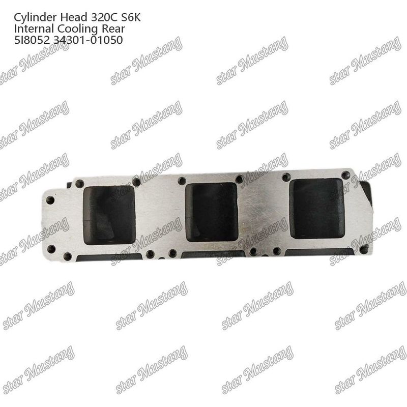 320C S6K エンジンのシリンダーヘッド 内冷却器 後部 5I8052 34301-01050 三?? 向け CAT エンジンのスペアパーツ