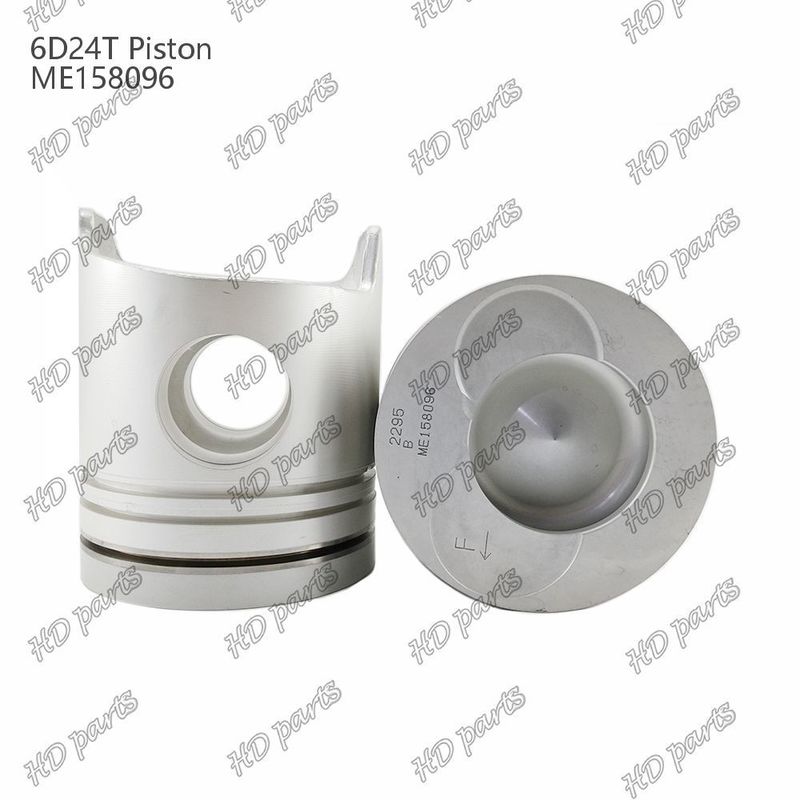 活塞 6D24T 燃焼室 69mm 3.3 ダブル傾斜 x3x4mm ME158096 三?? エンジン用部品用