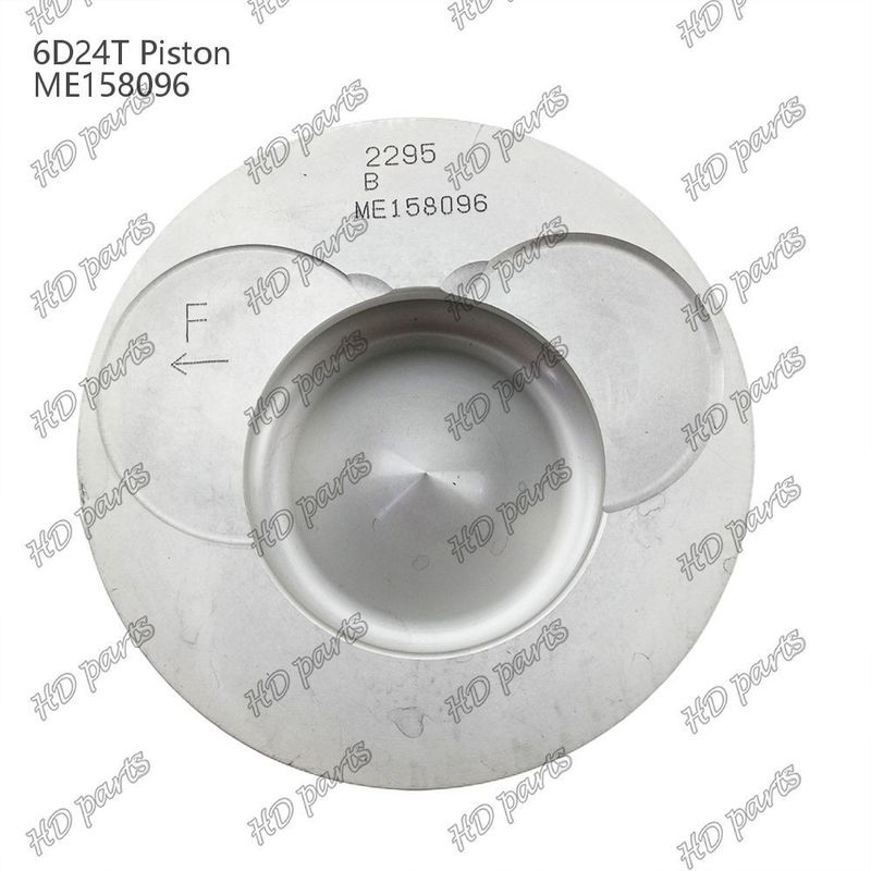 活塞 6D24T 燃焼室 69mm 3.3 ダブル傾斜 x3x4mm ME158096 三?? エンジン用部品用