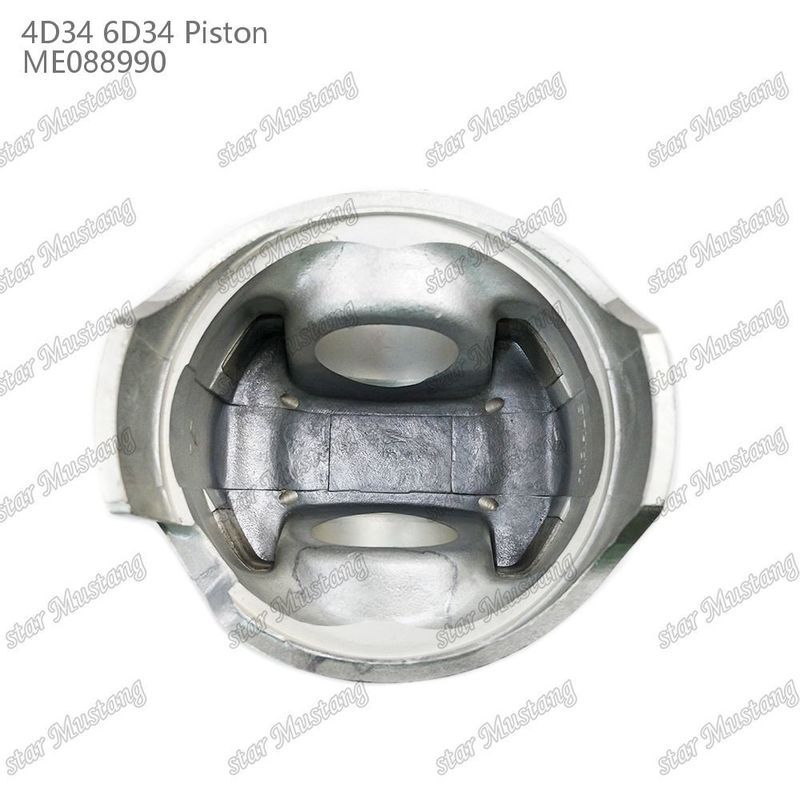 4D34 エンジンピストンピンホール 36mm アルフィン付き オイルなし ガレリア ME088990 三?? エンジン用部品