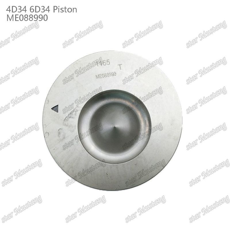 6D34 エンジンピストンピンホール 36mm アルフィン付き オイルなし ガレリアME088990 三?? エンジン用部品