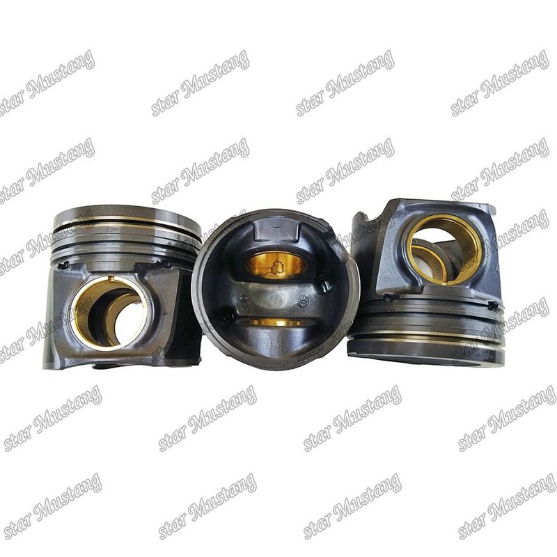 ピストン 8.9L 6LTAA ISB6.7 ISB6.7L 4987914 4936496 カミンズ・ディーゼル・エンジンの修理部品のために