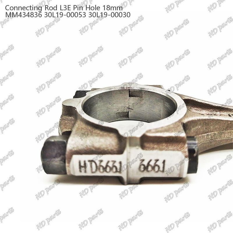 接続棒 L3Eピンホール 18mm MM434836 30L19-00053 30L19-00030 三?? ディーゼルエンジン修理部品用