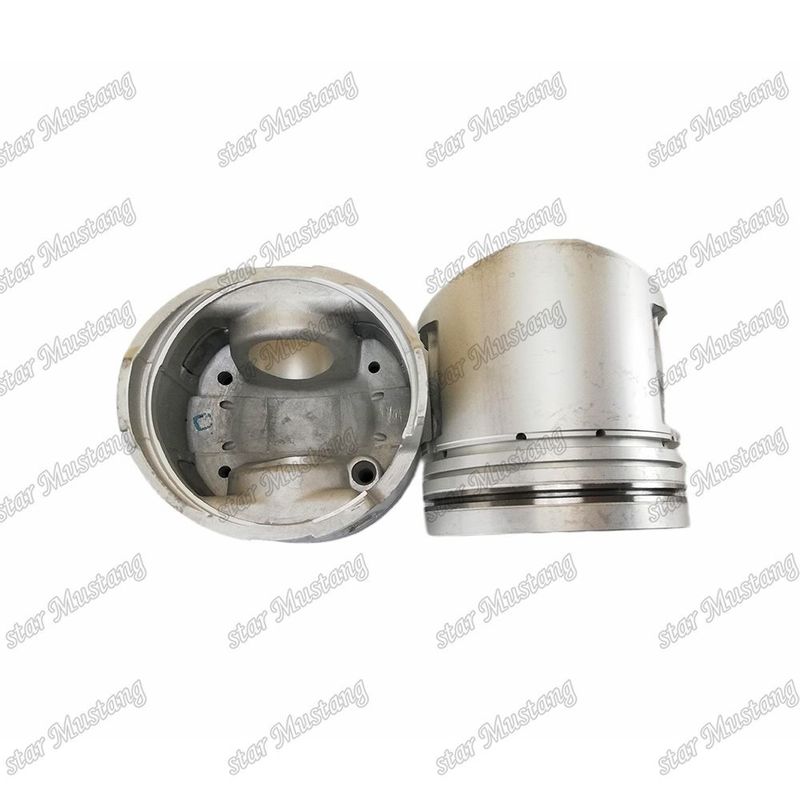 6D16-3AT エンジンピストン室 サイズ 56mm 3kx2.5x4mm ピンホール 42mm ME072570 三?? エンジン用部品