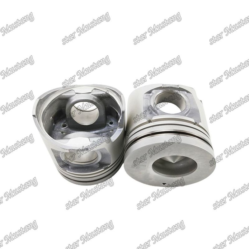 6D16T エンジンピストン室 サイズ 57mm 3kx2.5x4mm ピンホール 42mm ME300199 三?? エンジン用部品
