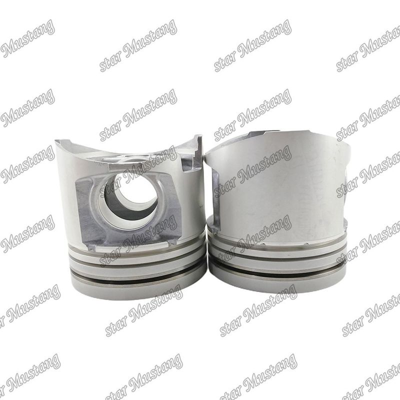 6D16T エンジンピストン室 サイズ 57mm 3kx2.5x4mm ピンホール 42mm ME300199 三?? エンジン用部品