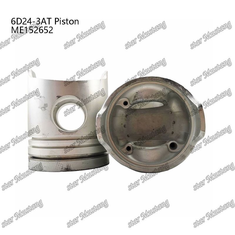 6D24-3AT エンジンピストン室 サイズ 66mm 3.3Kx3x4mm ME152652 三?? エンジン用スペアパーツ