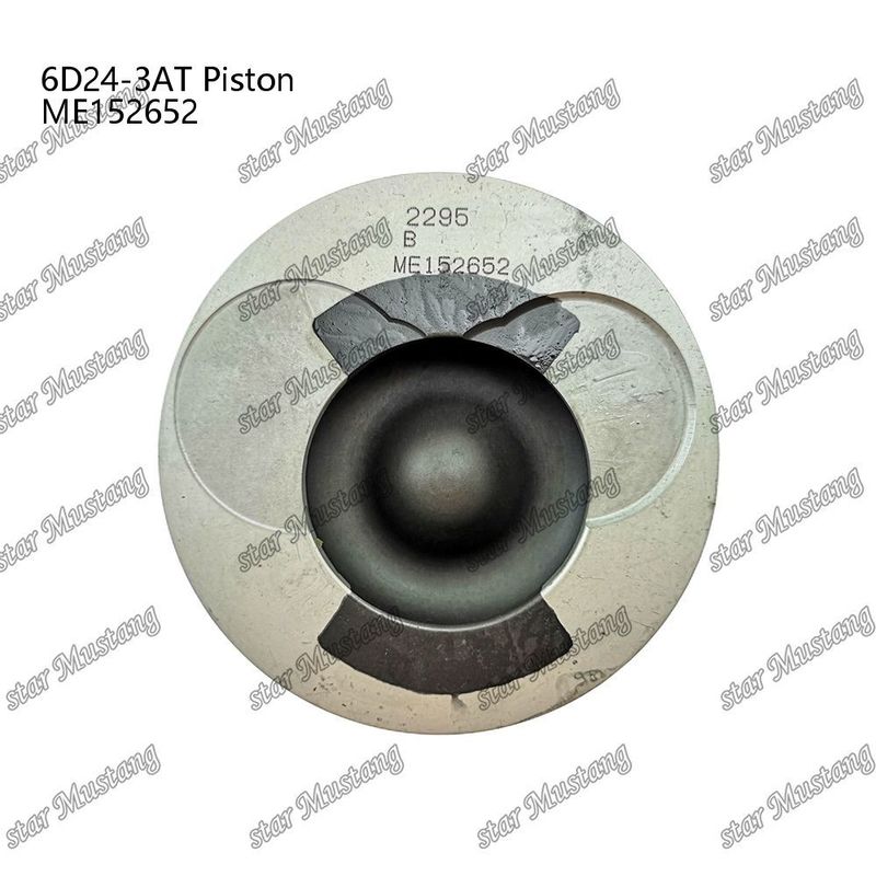 6D24-3AT エンジンピストン室 サイズ 66mm 3.3Kx3x4mm ME152652 三?? エンジン用スペアパーツ