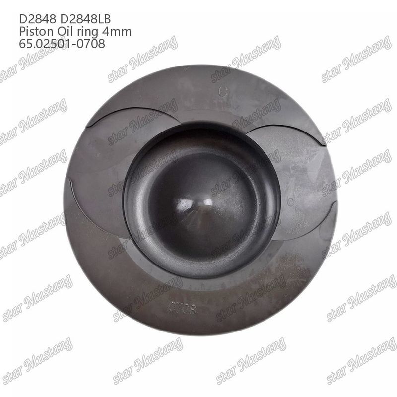 ピストン D2848 D2848LB オイルリング 4mm 65.02501-0708 ドーサンディーゼルエンジン修理部品のために