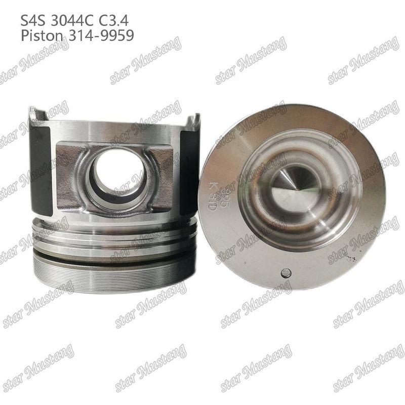 S4S 3044C C3.4 825 エンジンピストン アルフィン室 サイズ 53mm 60mm オイルリング 4mm 314-9959 Mitsubishi エンジン用部品用