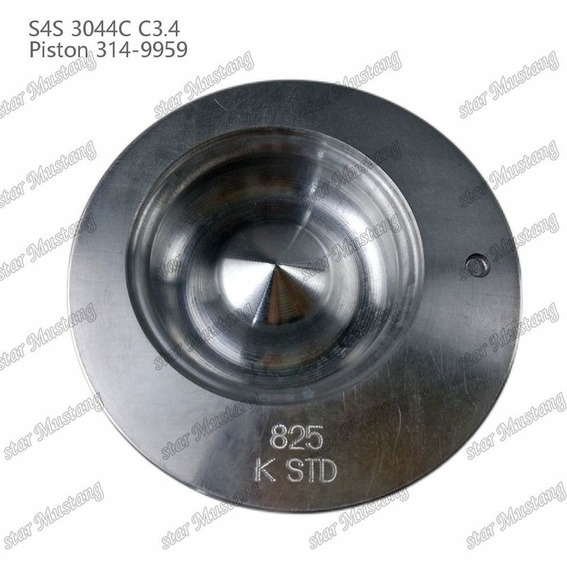 S4S 3044C C3.4 825 エンジンピストン アルフィン室 サイズ 53mm 60mm オイルリング 4mm 314-9959 Mitsubishi エンジン用部品用