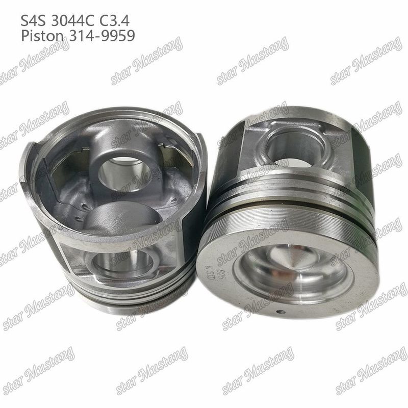 S4S 3044C C3.4 825 エンジンピストン アルフィン室 サイズ 53mm 60mm オイルリング 4mm 314-9959 Mitsubishi エンジン用部品用