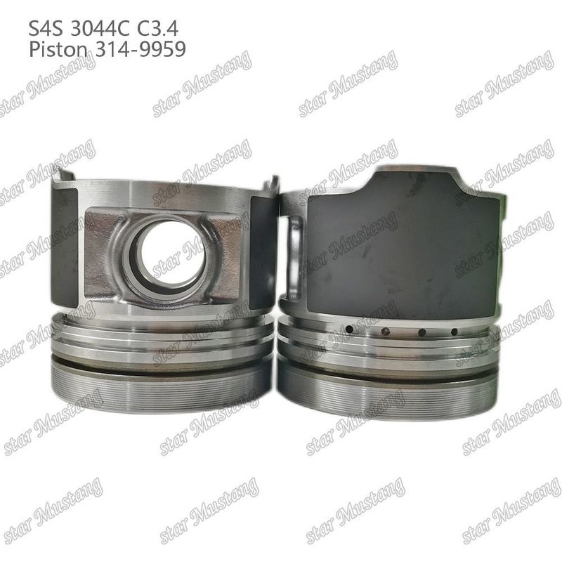 S4S 3044C C3.4 825 エンジンピストン アルフィン室 サイズ 53mm 60mm オイルリング 4mm 314-9959 Mitsubishi エンジン用部品用