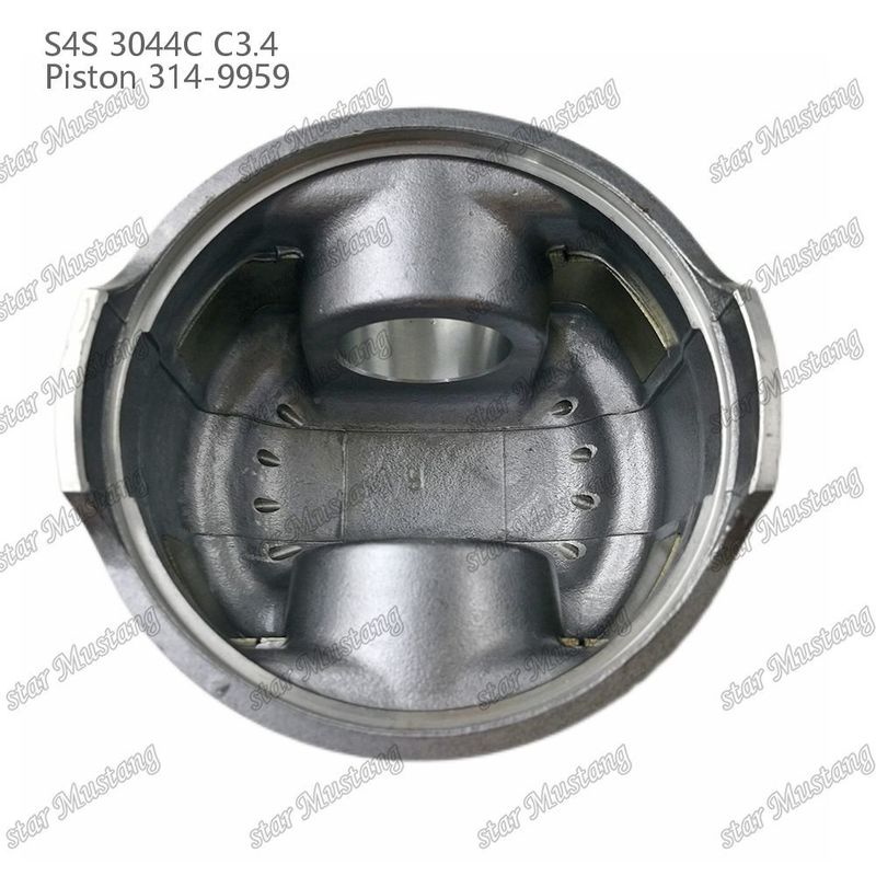S4S 3044C C3.4 825 エンジンピストン アルフィン室 サイズ 53mm 60mm オイルリング 4mm 314-9959 Mitsubishi エンジン用部品用