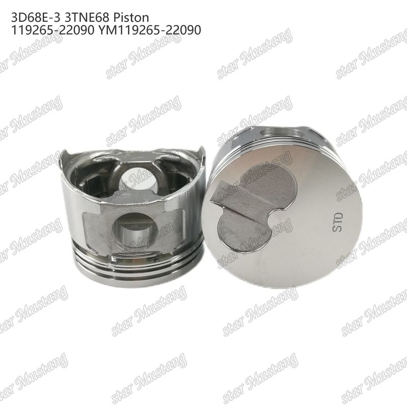 ピストン 3D68E-3 3TNE68 高さ 53mm 119265-22090 YM119265-22090 ヤンマーディーゼルエンジン修理部品用