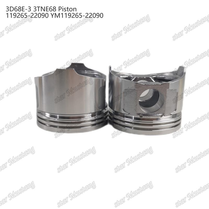 ピストン 3D68E-3 3TNE68 高さ 53mm 119265-22090 YM119265-22090 ヤンマーディーゼルエンジン修理部品用