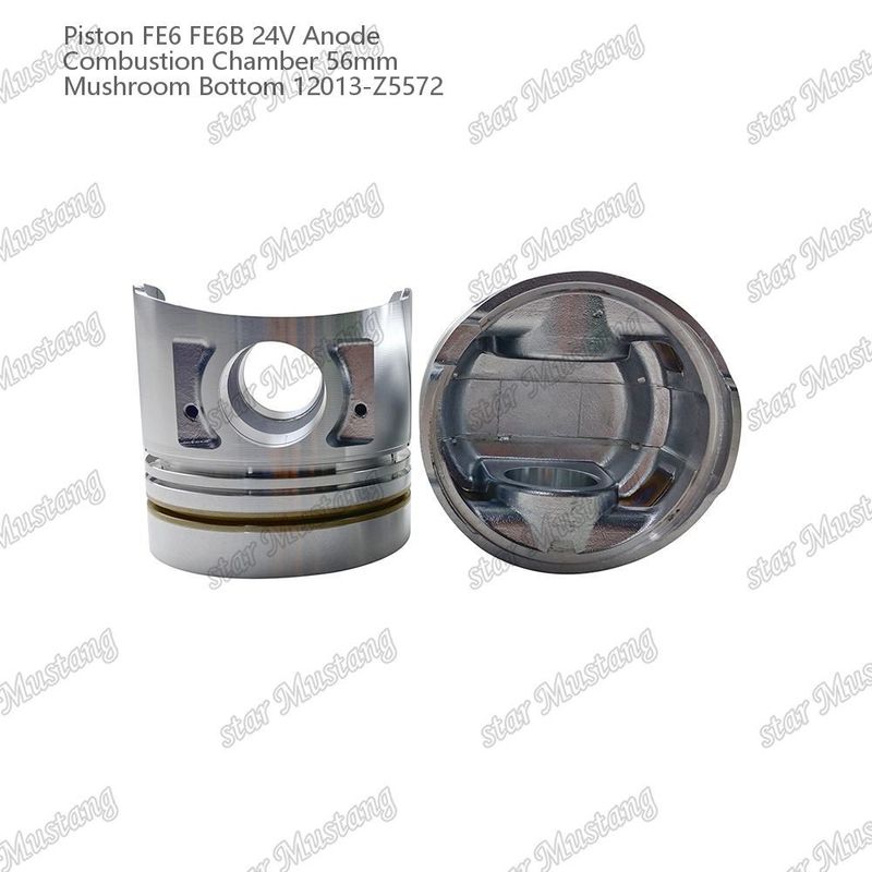 FE6 FE6B エンジンピストン 24V カメラサイズ 56mm 2.5x2x4mm 12013-Z5572 ニッサンエンジン用スペアパーツ