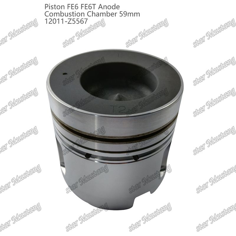 FE6 FE6T エンジンピストン室 サイズ 59mm 3x2x4mm 12011-Z5567 ニッサンエンジン用スペアパーツ