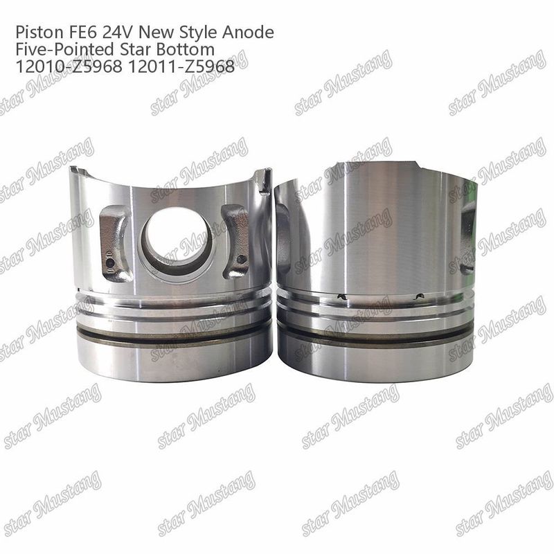 FE6T エンジンピストン 24V 新型 2.5x2x4mm 12011-Z5776 12011-Z5506 12011-Z5968 ニッサンエンジン用スペアパーツ