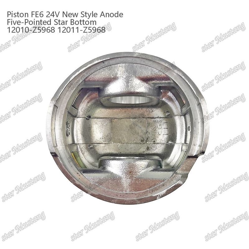 FE6T エンジンピストン 24V 新型 2.5x2x4mm 12011-Z5776 12011-Z5506 12011-Z5968 ニッサンエンジン用スペアパーツ