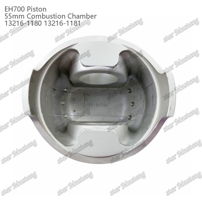 ピストン EH700 55mm 燃焼室 13216-1181 13216-1180 ヒノ・ディーゼル・エンジンの修理部品のために
