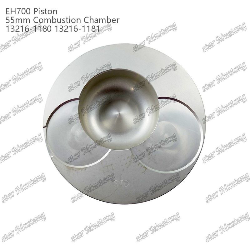 ピストン EH700 55mm 燃焼室 13216-1181 13216-1180 ヒノ・ディーゼル・エンジンの修理部品のために