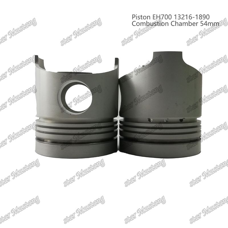 ピストン EH700 燃焼室 54mm 13216-1890 ヒノ・ディーゼル・エンジン修理部品用