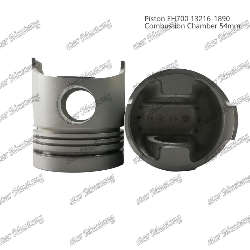 ピストン EH700 燃焼室 54mm 13216-1890 ヒノ・ディーゼル・エンジン修理部品用