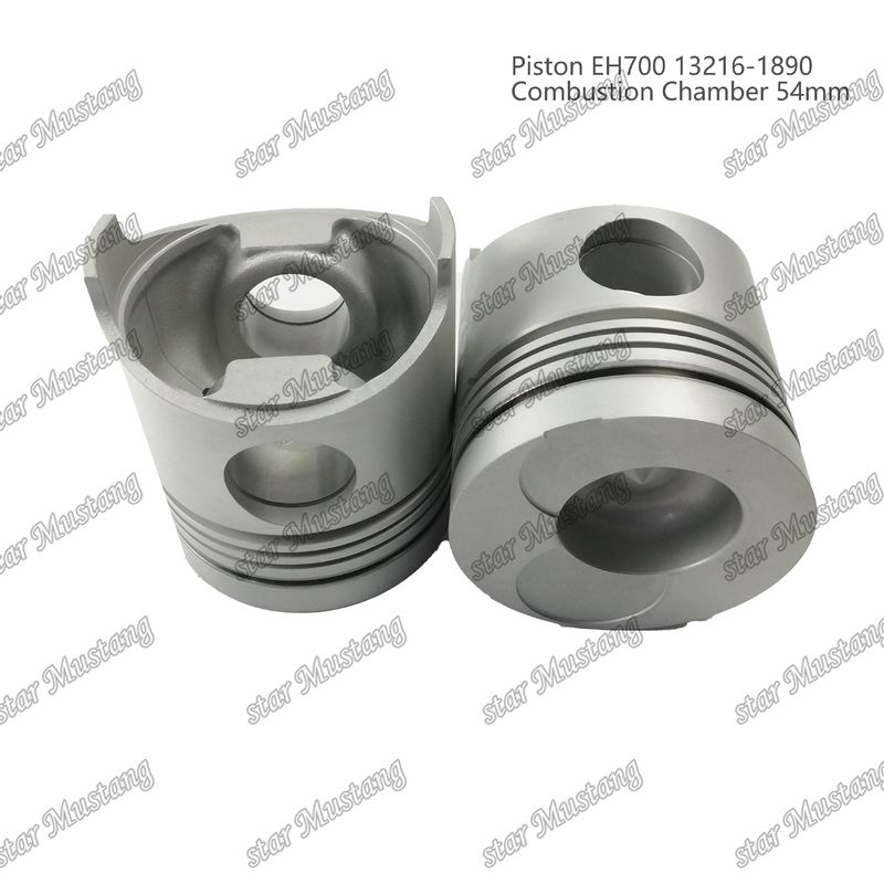 ピストン EH700 燃焼室 54mm 13216-1890 ヒノ・ディーゼル・エンジン修理部品用