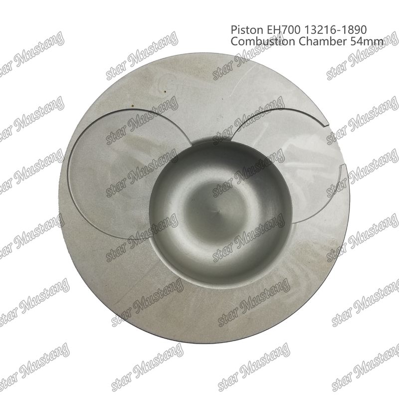 ピストン EH700 燃焼室 54mm 13216-1890 ヒノ・ディーゼル・エンジン修理部品用