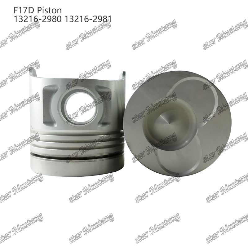 ピストン F17D 燃焼室 69mm 13216-2980 13216-2981 ヒノ・ディーゼル・エンジンの修理部品のために