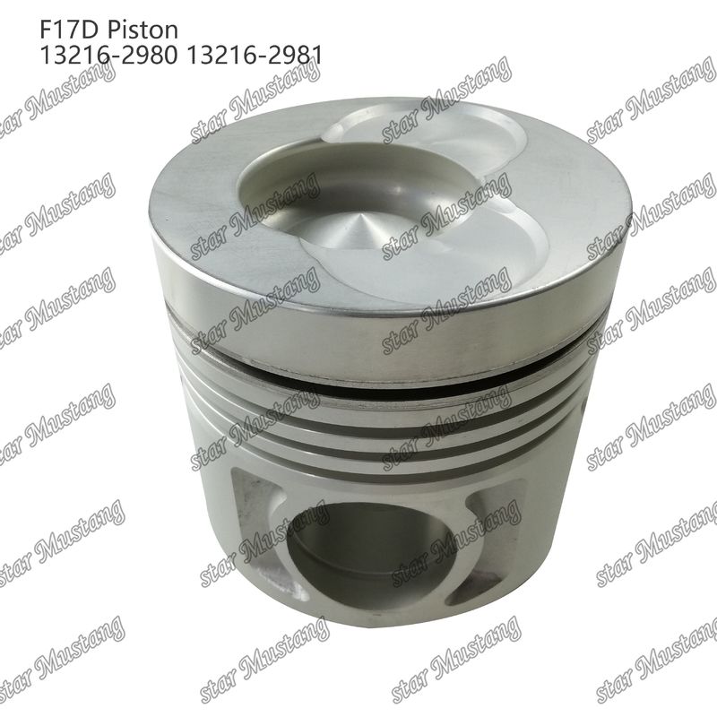 ピストン F17D 燃焼室 69mm 13216-2980 13216-2981 ヒノ・ディーゼル・エンジンの修理部品のために