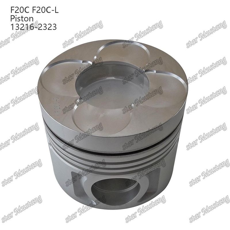ピストン F20C-L 平底 13216-2323 ヒノ・ディーゼル・エンジンの修理部品用