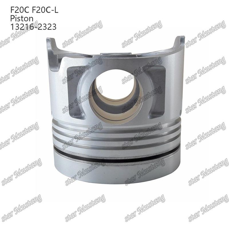ピストン F20C-L 平底 13216-2323 ヒノ・ディーゼル・エンジンの修理部品用